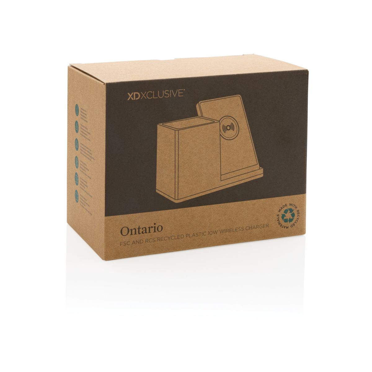 Ontario Rcs Recycled Plastic 10W Wireless Charger