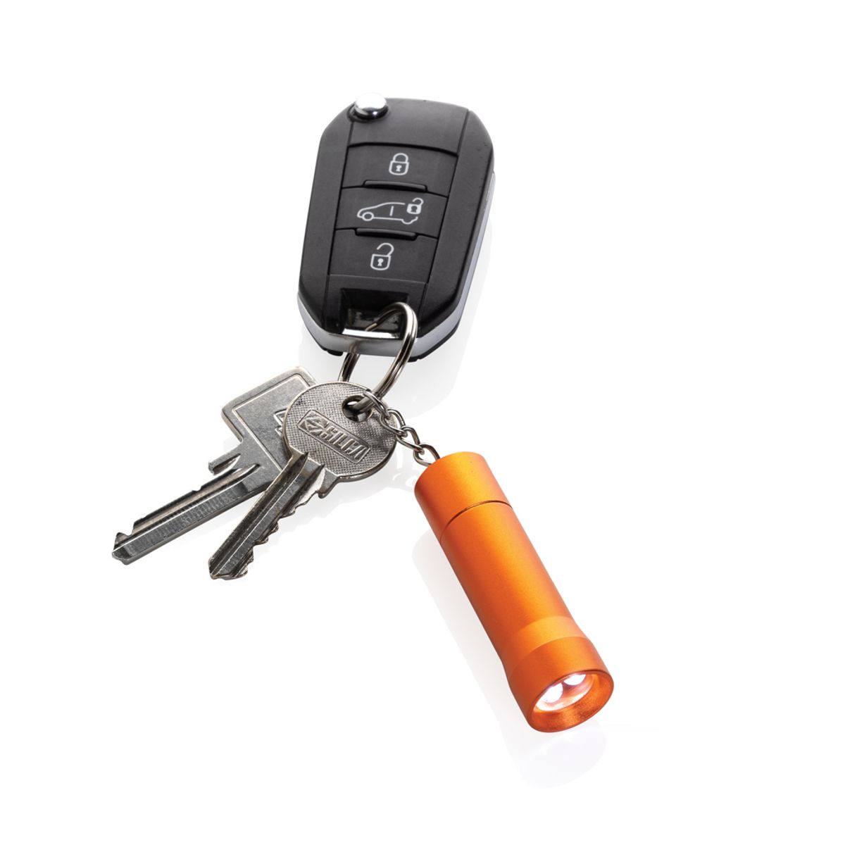 Flash Rcs Recycled Aluminium Keychain Torch