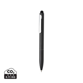 Kymi Rcs Certified Recycled Aluminium Pen With Stylus