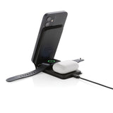 Swiss Peak RCS RPU 15 W 3-in-1 magnētiskais bezvadu lādētājs