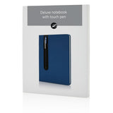 Standard Hardcover Pu A5 Notebook With Stylus Pen