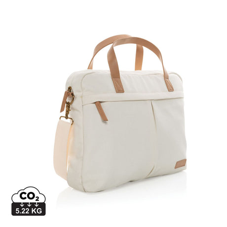 Impact Aware™ 16 Oz. Recycled Canvas Laptop Bag