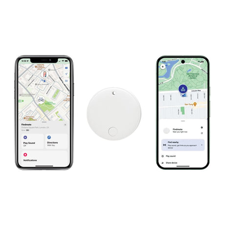 Findmate Dual RCS pārstrādātas plastmasas priekšmetu meklētājs IPX 5