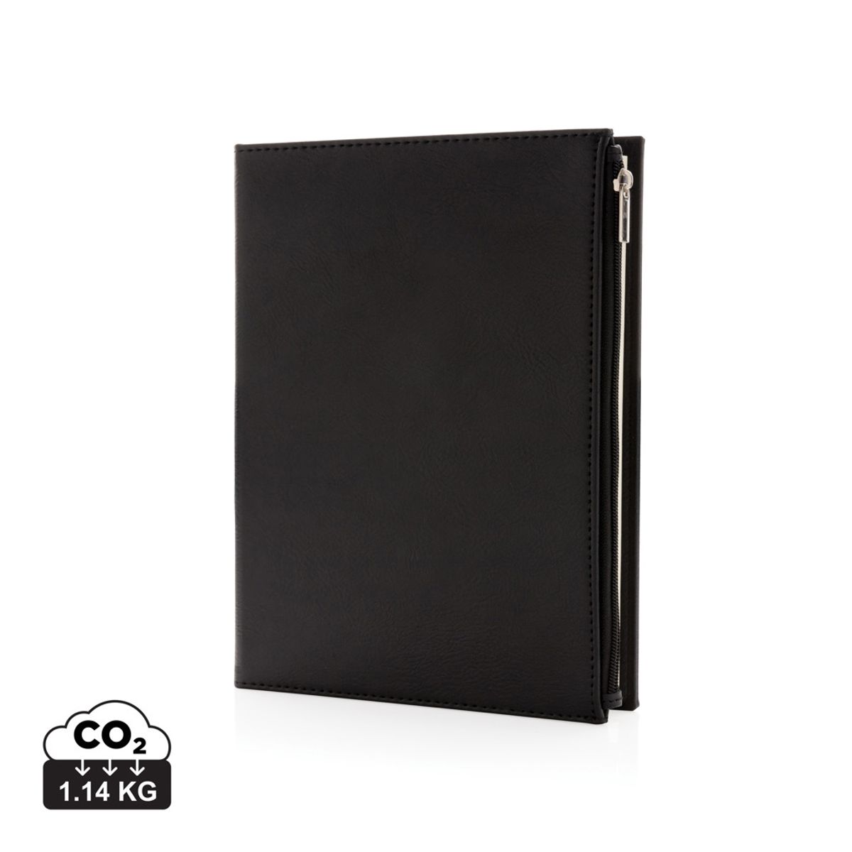 Swiss Peak A5 Pu Notebook With Zipper Pocket