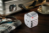 Skross World Travel Adapter Muv 2-Pole With Usb A And C