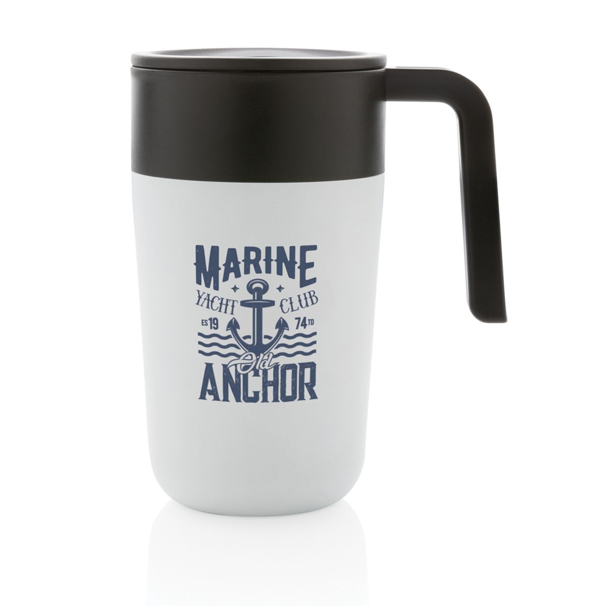 Grs Recycled Pp And Ss Mug With Handle