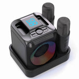 Singvibe Rcs karaoke komplekts no pārstrādāta plastmasa ar diviem mikrofoniem