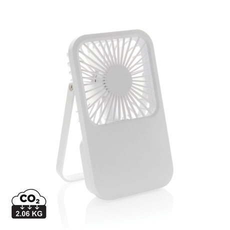 Aervina Rcs Recycled Plastic Re-Chargeable Desk Fan