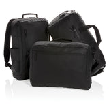 Fashion Black 15.6" Laptop Backpack Pvc Free