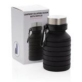 Leakproof Collapsible Silicone Bottle With Lid