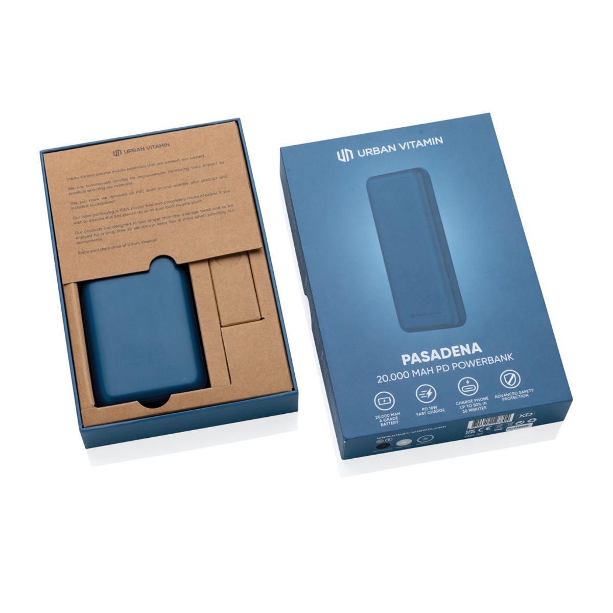 Urban Vitamin Pasadena 20.000 Mah 18W Pd Powerbank