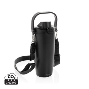 Avira Ayala Rcs Re-Steel Duosip Lockable Crossbody Tumbler
