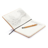 A5 Notebook With Bamboo Pen Including Stylus