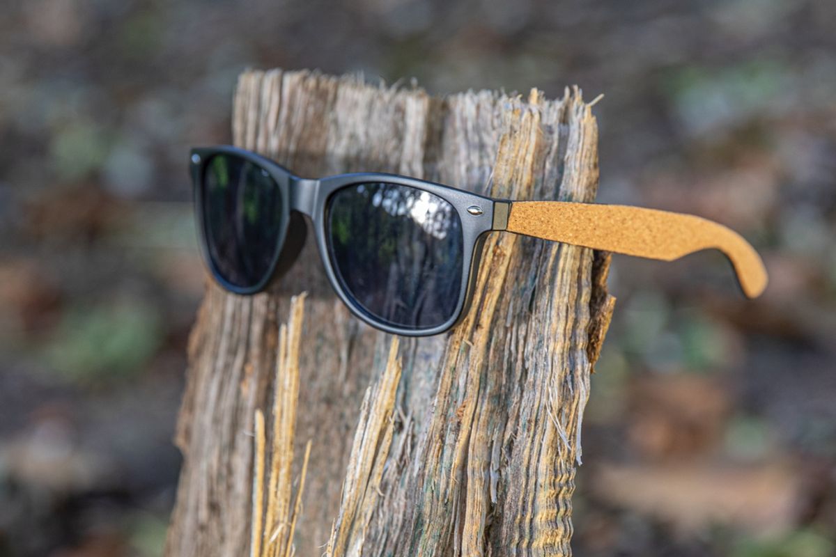 Grs Recycled Pc Plastic Sunglasses With Cork