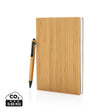 A5 Bamboo Notebook & Pen Set