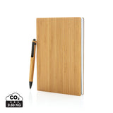 A5 Bamboo Notebook & Pen Set