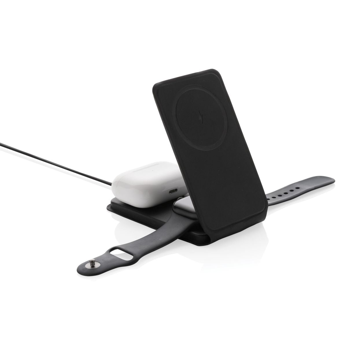 Swiss Peak Rcs Rpu 15W 3-In-1 Magnetic Wireless Charger