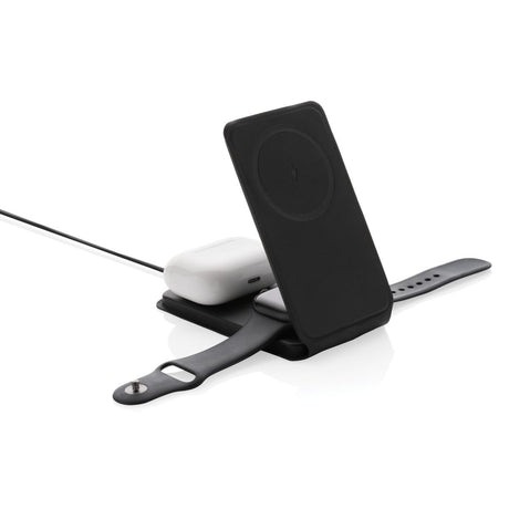 Swiss Peak Rcs Rpu 15W 3-In-1 Magnetic Wireless Charger