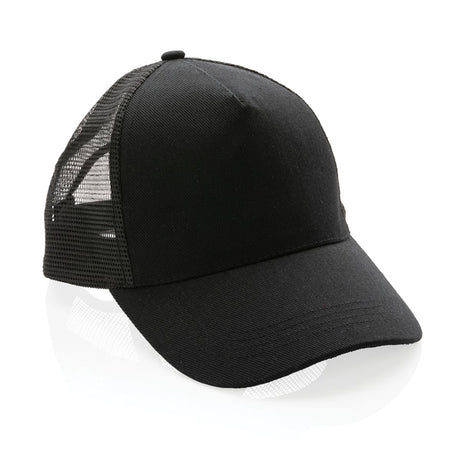 Impact Aware™ 5-daļu trucker cepure no matēta kokvilnas, 190 g
