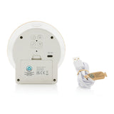Utah Rcs Rplastic And Bamboo Lcd Desk Clock