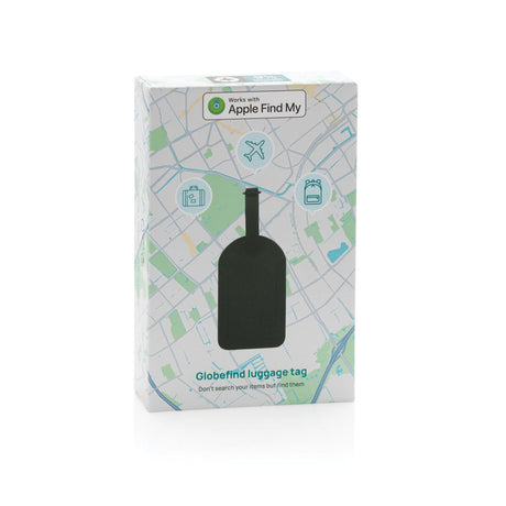 Globefind Rcsrpolyester Luggage Tag With Worldwide Locating