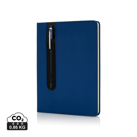 Standard Hardcover Pu A5 Notebook With Stylus Pen