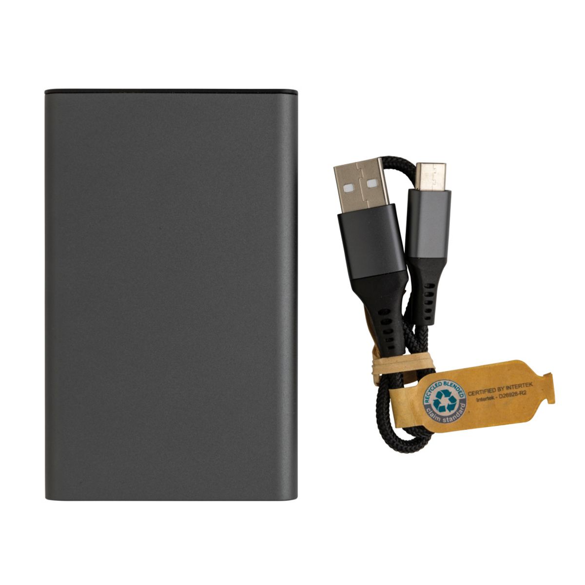 Terra Rcs pārstrādāta alumīnija ārējais akumulators 5000 mAh