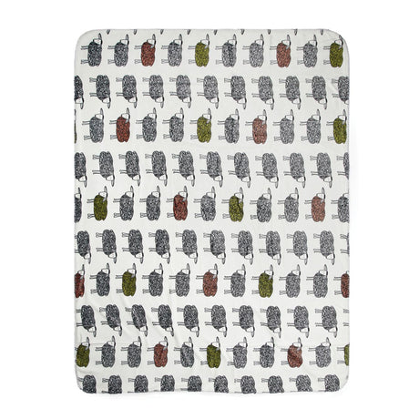 Vinga Sheep Grs Recycled Pet Pile Blanket