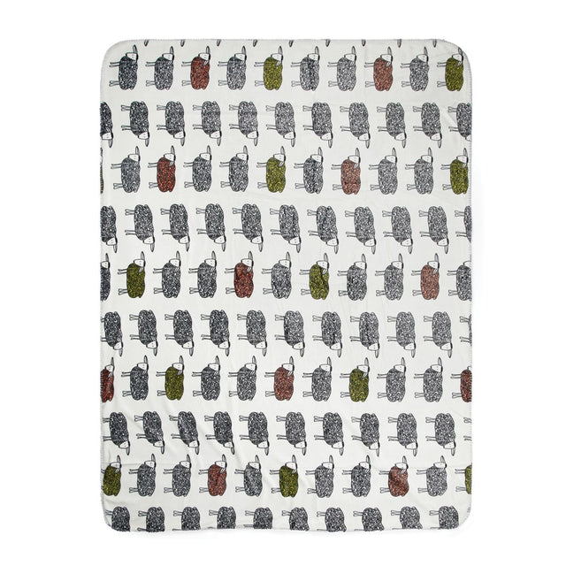 Vinga Sheep Grs Recycled Pet Pile Blanket