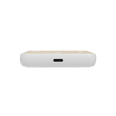 Zen Rcs Rplastic 5000 Mah 5W Magnetic Bamboo Powerbank