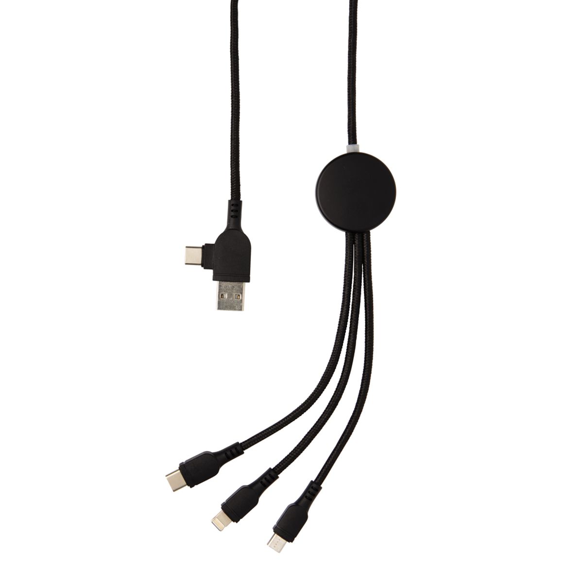 Light Up Logo 6-In-1 Cable