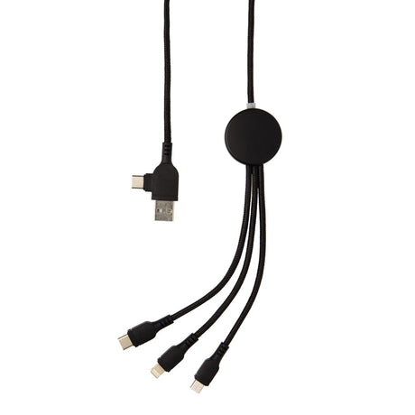 Light Up Logo 6-In-1 Cable