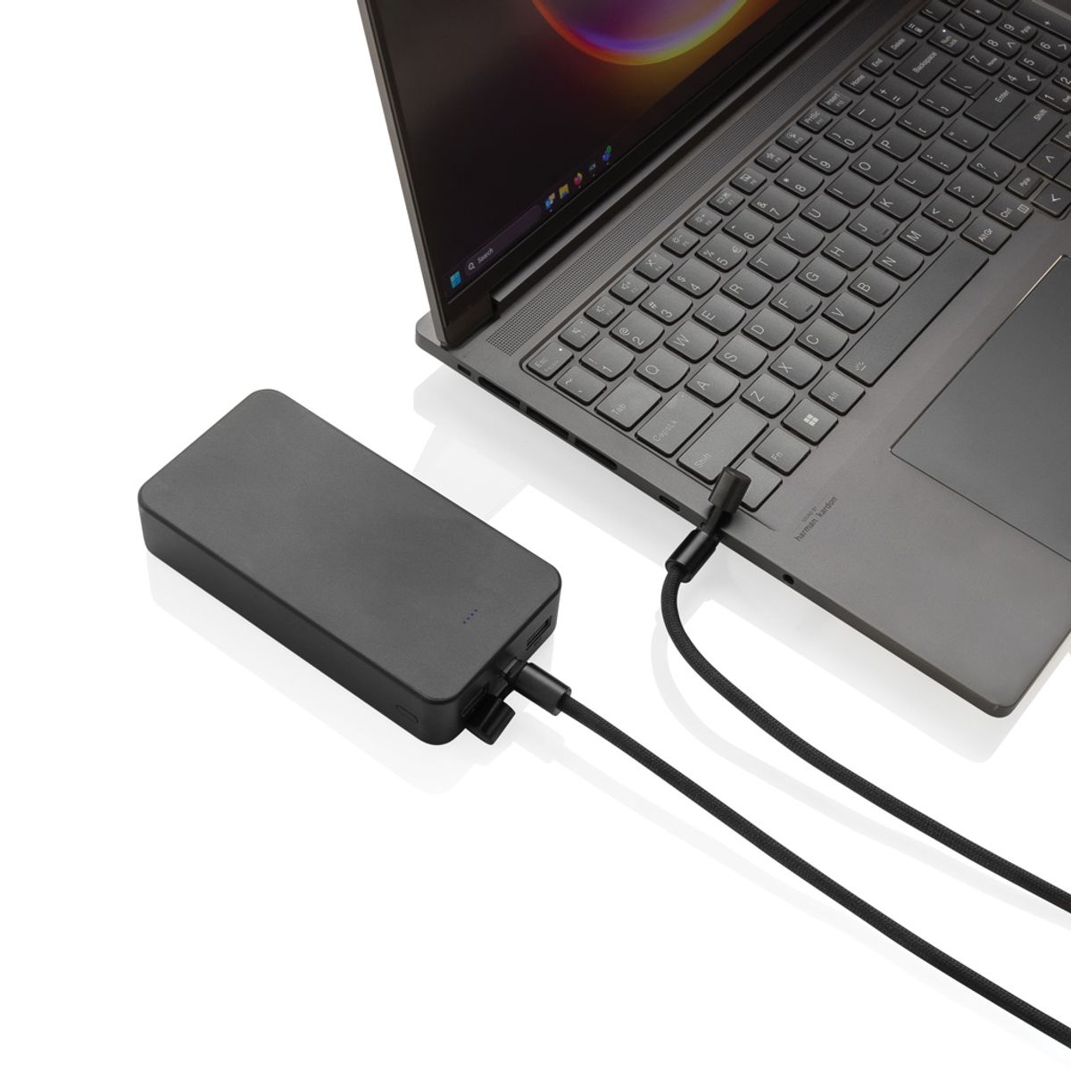 Loopamp Rcs Rpet regulējams 160 cm garš tālruņa vads ar 60 W kabeli