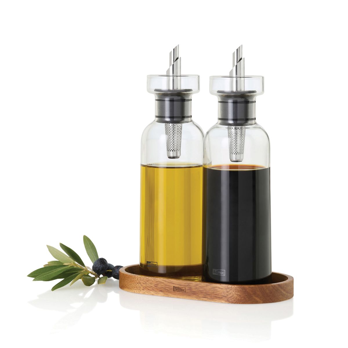Adhoc Menage Aromapour Oil And Vinegar Pourer Set