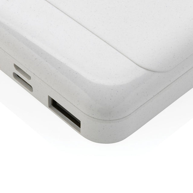 Rcs pārstrādātas plastmasas 5000 mAh ārējais akumulators