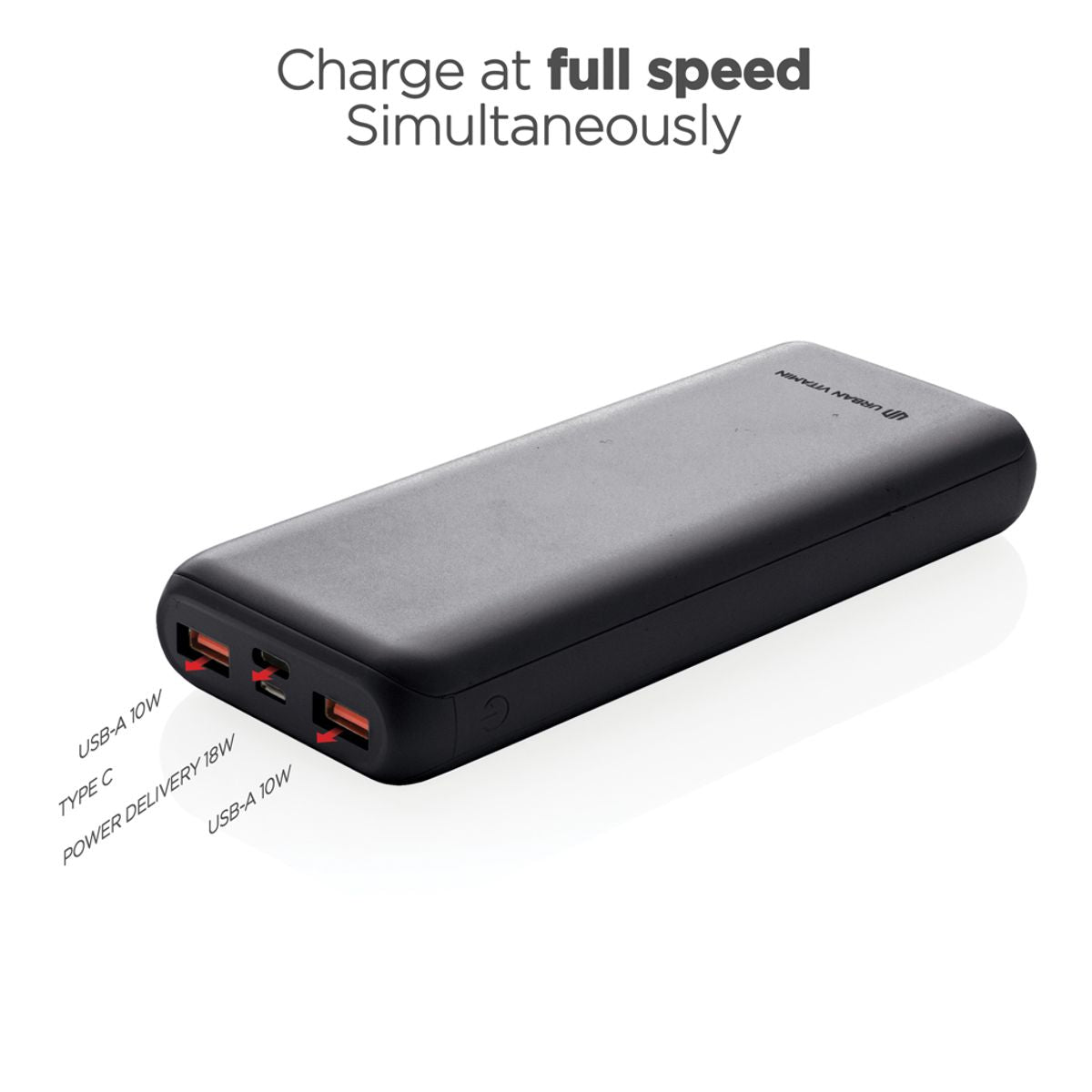 Urban Vitamin Pasadena 20.000 Mah 18W Pd Powerbank