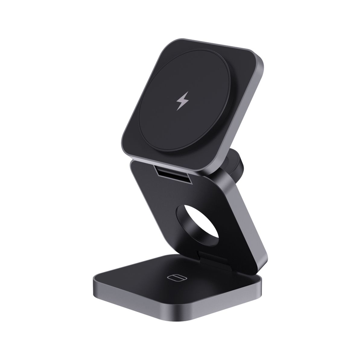Terra Rcs Recycled Aluminium Foldable 3 In 1 15W Charger