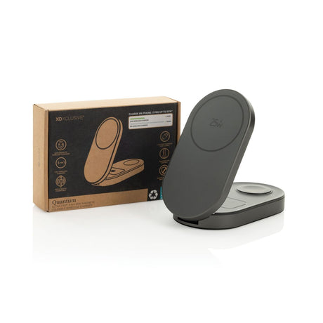 Quantum Ultra-Fast 3-In-1 25W Foldable Wireless Charger