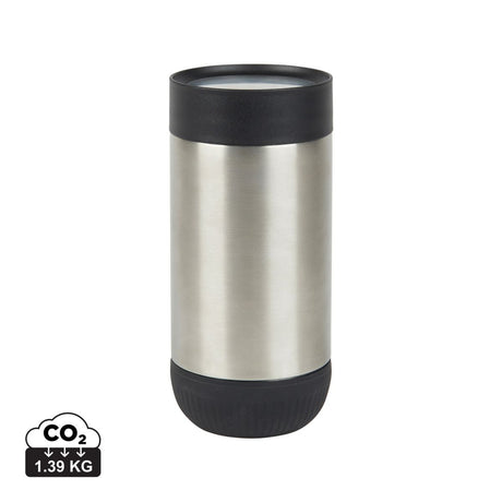 Vinga Erie RCS pārstrādāta nerūsējošā tērauda krūze ar vāciņu, 350 ml