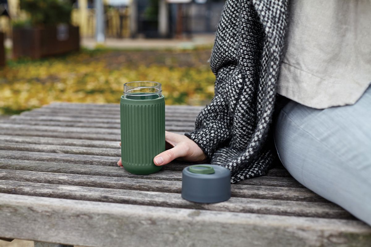 Black+Blum Glass Travel Cup