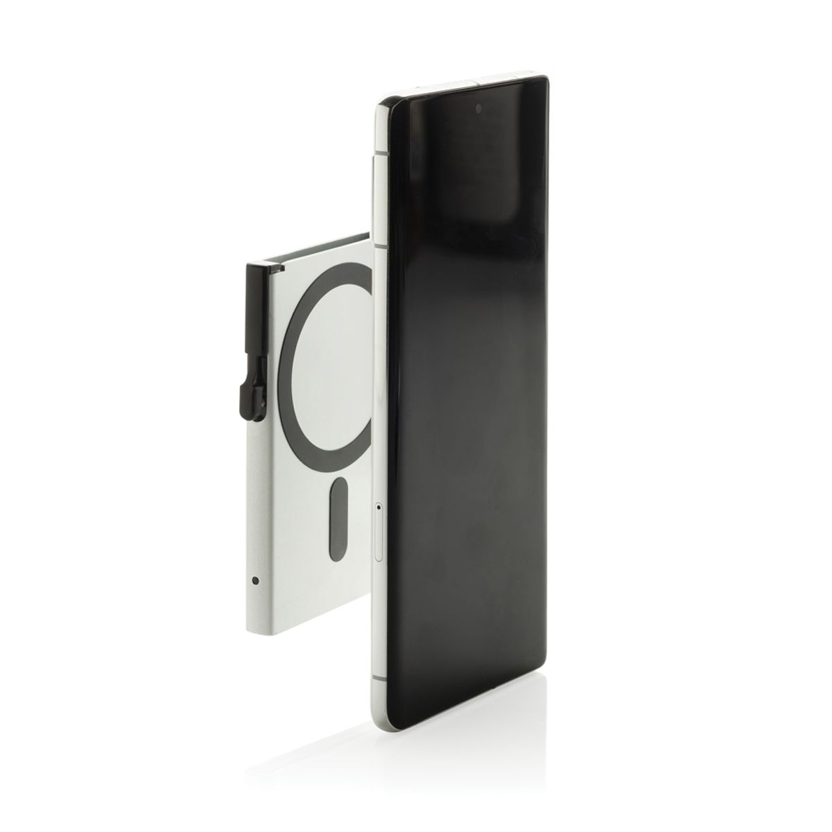 Standard Aluminium Rfid Magnetic Phone Cardholder