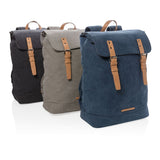 Canvas Laptop Backpack Pvc Free