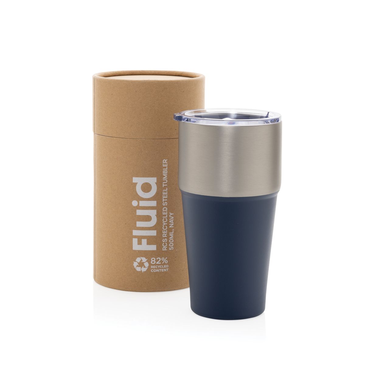 Fluid Rcs Certified Recycled Steel Tumbler