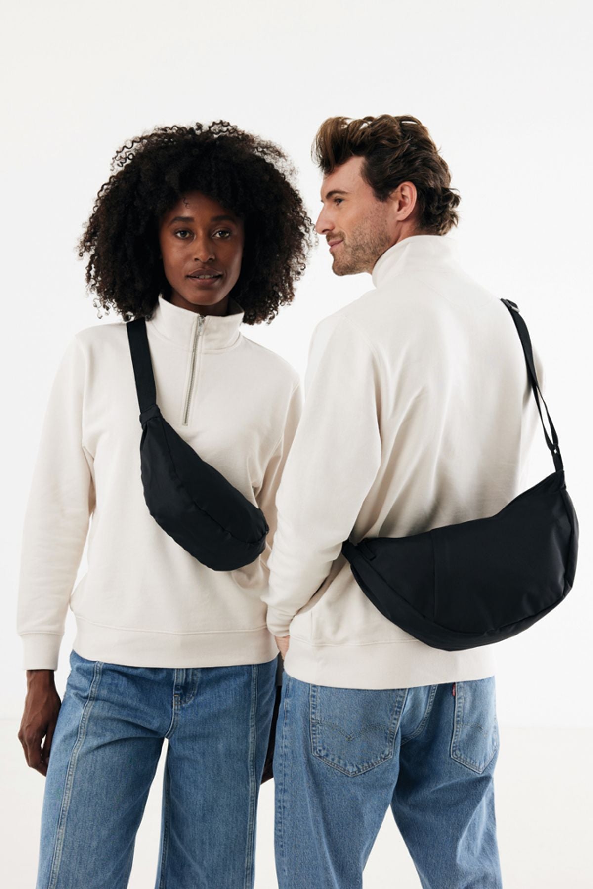 Crescent Xl Aware™ Rpet Half Moon Sling Bag