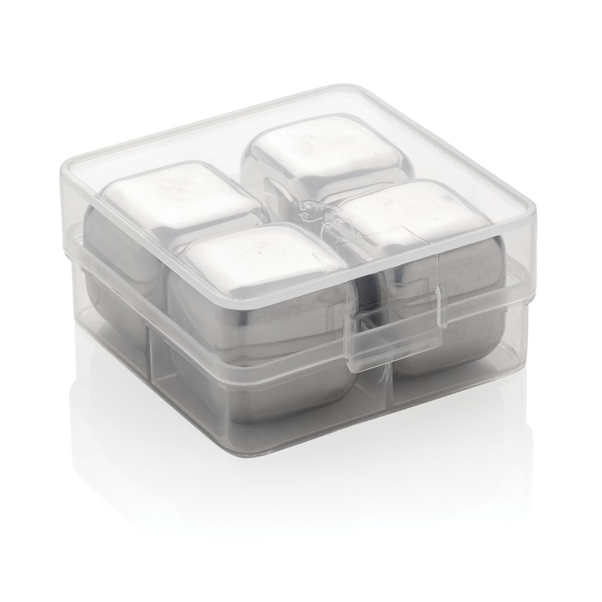 Re-Usable Stainless Steel Ice Cubes 4Pc