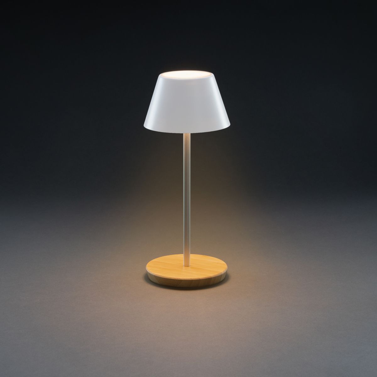 Pure Glow Rcs Usb-Rechargeable Recycled Plastic Table Lamp