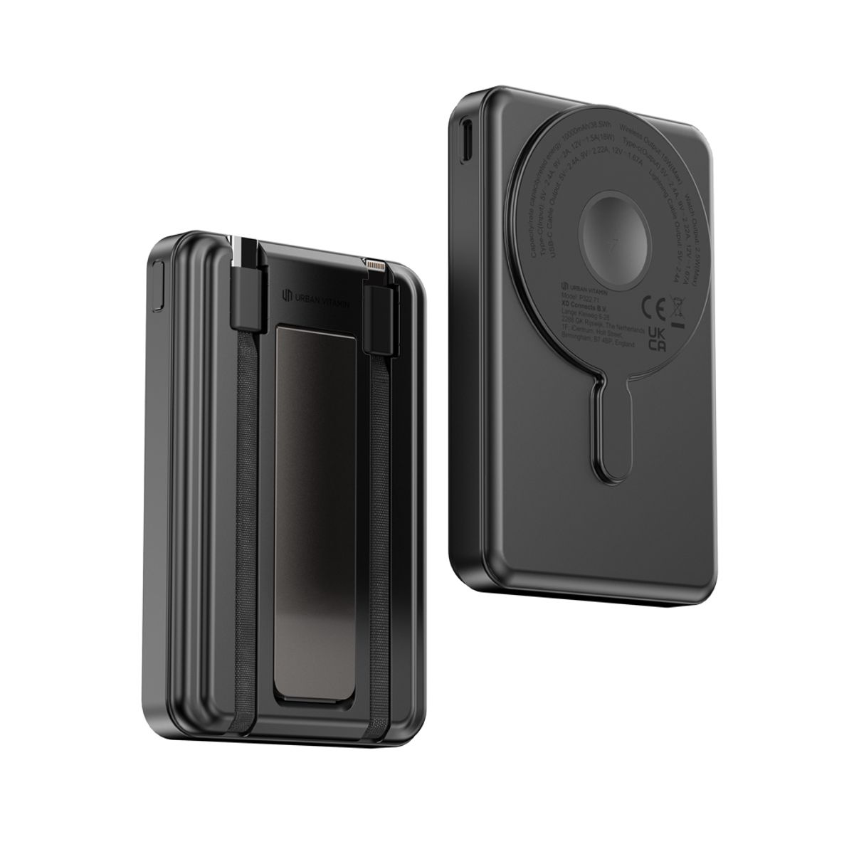 Urban Vitamin Delano 5In1 10,000Mah 20Wpd Magnetic Powerbank