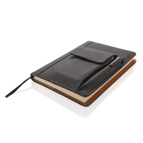 Notebook With Phone Pocket