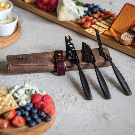 Boska Cheese Knife Set Monaco+ Black