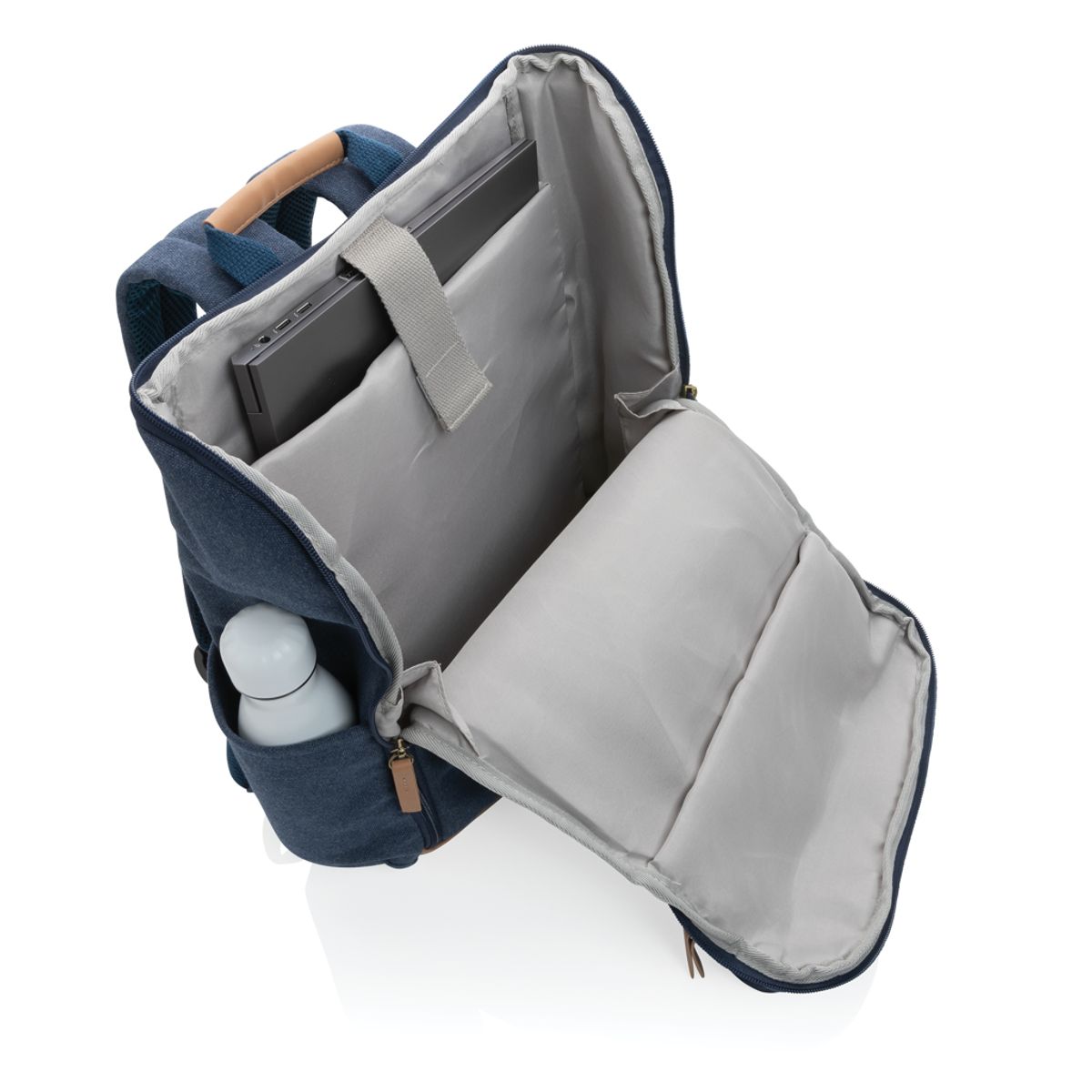 Impact Aware™ 16 Oz. Recycled Canvas 15" Laptop Backpack